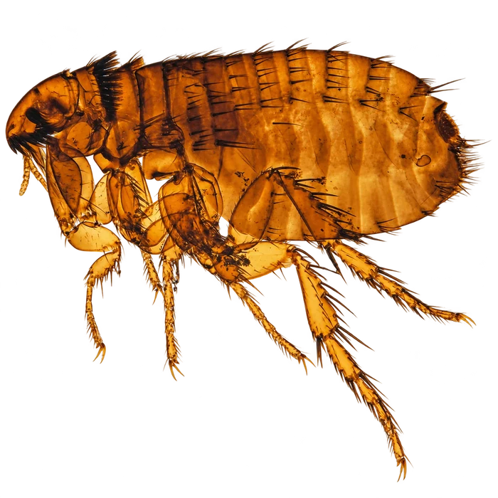 Fleas cutout in the Ace Pest Control Las Vegas pest guide